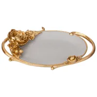 Поднос декоративный коллекция Рококо, 23,9*17,2*3,7 см – Lefard