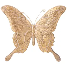 Панно декоративное бабочка, 26,3*2,4*23 см - Lefard