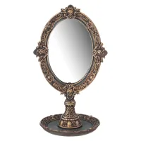 Зеркало настольное коллекция Рококо, 15,5*12,7*17 см – Lefard