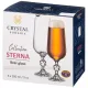 Набор бокалов для пива из 6 шт. claudie / sterna 280 мл высота=19 см - Crystal Bohemia