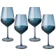 Набор бокалов из 4 штук mat & shiny blue 490 мл - Rakle