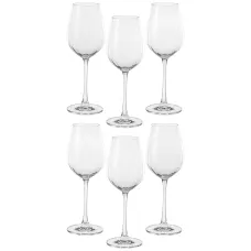 Набор бокалов для вина columba optic из 6шт 400 мл - Crystal Bohemia