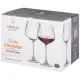 Набор бокалов для вина columba optic из 6шт 640 мл - Crystal Bohemia
