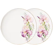 Набор тарелок обеденных irises 2 шт. 25,5 см - Lefard