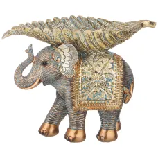 Фигурка декоративная слон 29,5х12,5х23см - Lefard