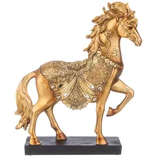 Фигурка декоративная лошадь 31х8х37см - Lefard