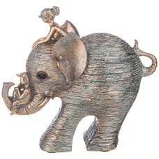 Фигурка декоративная слон 20х8,5х18см - Lefard