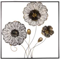 Панно настенное коллекция Цветочная Симфония 50,2*50,2*5,7 см – Lefard