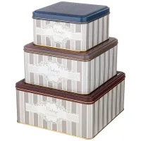 Набор емкостей для хранения Elegance из 3-х штук, 1,9 л/3,7 л/5,8 л – Agness