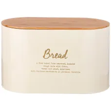 Хлебница 2 в 1 Арктик 34*18*20 см цвет: бежевый – Agness