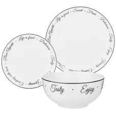 Обеденный набор 18 предметов Bon Appetit 20,5/25,5/14 см – Lefard