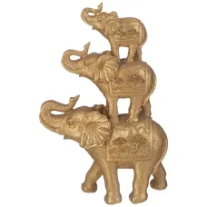 Фигурка декоративная три слона 16,5*6,5*25,8 см - Lefard