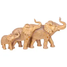 Фигурка декоративная три слона 29,5*9*15 см - Lefard
