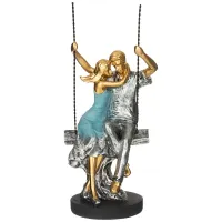Фигурка декоративная Влюбленные 14,8х12х29,5 см – Lefard