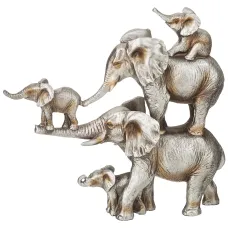Фигурка декоративная пять слонов 22,8х7,2х21,3см - Lefard