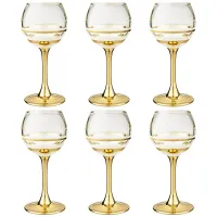 Набор из 6-ти рюмок Line Gold 65 мл – Lefard