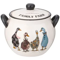 Горшочек для запекания с крышкой Family Farm 600 мл – Agness