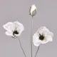 Цветок искусственный мак высота 50 см