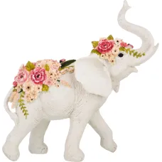 Статуэтка слон 34*14*35 см коллекция flower fantasy - Lefard