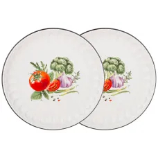 Набор тарелок обеденных kitchen passions 2 шт. 26*2,8 см - Lefard