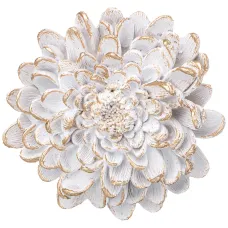 Панно настенное flower цвет:белый 15,5*15,5*5см - Lefard