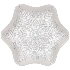Тарелка snowflake 21 см - Bronco