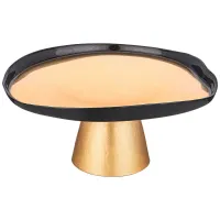 Блюдо на ножке Bohemia Gold 21 см – АКСАМ