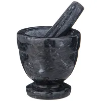 Ступка с пестиком, диаметр 10,4 см, высота 10,4 см – Agness