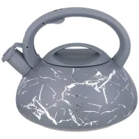 Чайник со свистком 3 л, серия Fantasy, индукционное капсульное дно – Agness