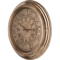 Часы настенные кварцевые Swiss Home, диаметр 51 см, циферблат диаметр 37 см – Lefard