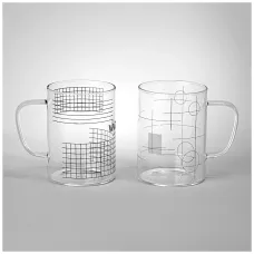 Набор из 2-х кружек 480 мл d=8 см h=10,5 см – Agness