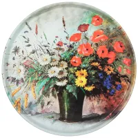Поднос сервировочный Полевые цветы 33*2,1 см – Agness