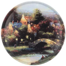 Поднос сервировочный Загородный пейзаж 33*2,1 см – Agness