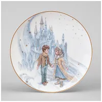 Тарелка закусочная Снежная Королева 20,5 см – Lefard