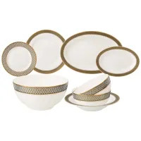 Столовый сервиз на 6 персон, 23 предмета, Peacock – Lefard