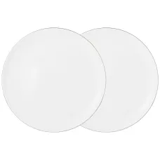 Набор тарелок обеденных кристал голд 2 шт. 26,5 см - Lefard