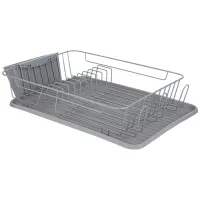 Сушилка для посуды серая 42,5*30,5*10 см – Agness