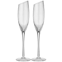 Набор бокалов для шампанского из 2-х штук Daisy Optic 180 мл – Lefard