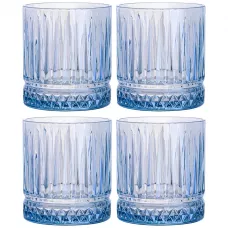 Набор стаканов из 4 шт lines blue 310 мл - Lefard