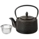 Чугунный заварочный чайник с эмалированным покрытием внутри 1 л – Lefard
