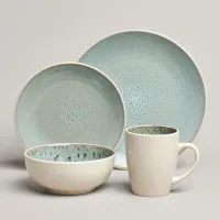 Набор посуды обеденной на 4 персоны, 16 предметов, Crocus – Bronco