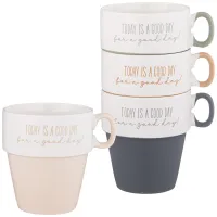 Набор кружек 4 предмета 285 мл – Lefard