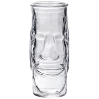 Стакан для коктейлей tiki 7х16,5 см 440 мл - Alegre Glass 4 штуки