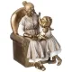 Статуэтка Бабушка с внучкой 12,5х10,5х15,5 см – Lefard
