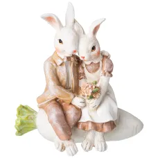 Статуэтка кролики 13х7х14 см - Lefard