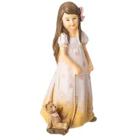 Статуэтка Девочка 7,5х6х14,5 см – Lefard