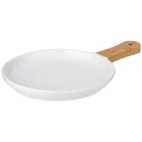 Тарелка Native с деревянной ручкой 30,5*20*2,2 см – Lefard