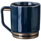 Фарфоровый чайный набор на 2 персоны 4 предмета 250 мл herbal синий - Lefard