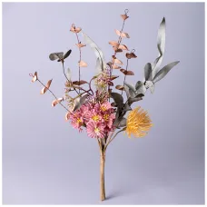 Букет искусственных цветов высота=40,5 см - Lefard