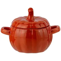 Блюдо для запекания с крышкой Тыква 600 мл 17,3*13*12,7 см Коллекция Il Raccolto - Agness